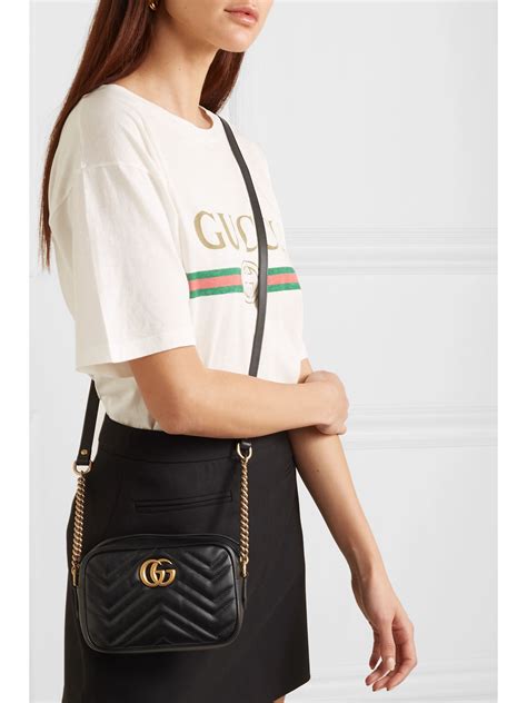 gucci logo camera bag|Gucci marmont camera bag small.